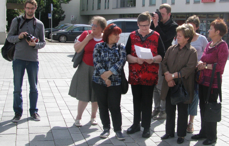 Mahnwache am 08.05.2015 4